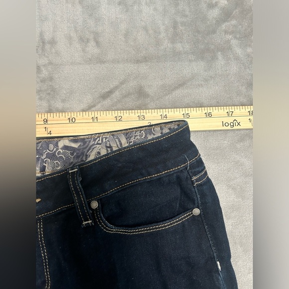 Paige Roxie Crop Jeans Women’s 29 Dark Wash - Picture 6 of 8